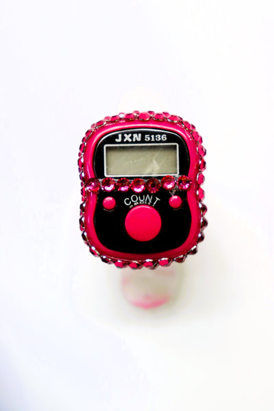 Finger Counter with LED and Bling - Different Colours