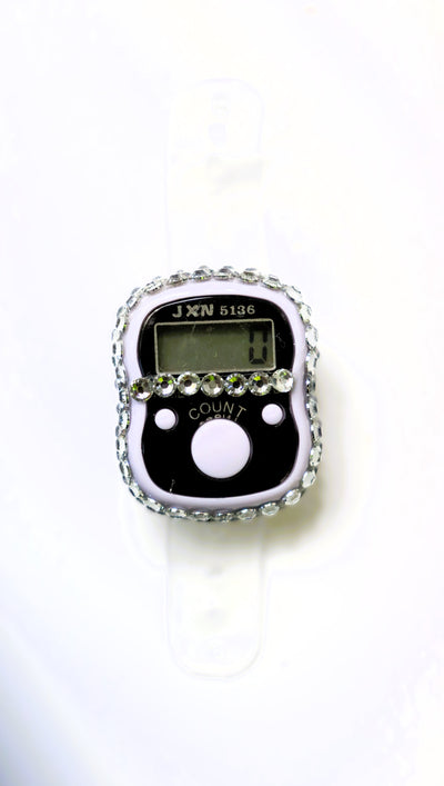 Finger Counter with LED and Bling - Different Colours