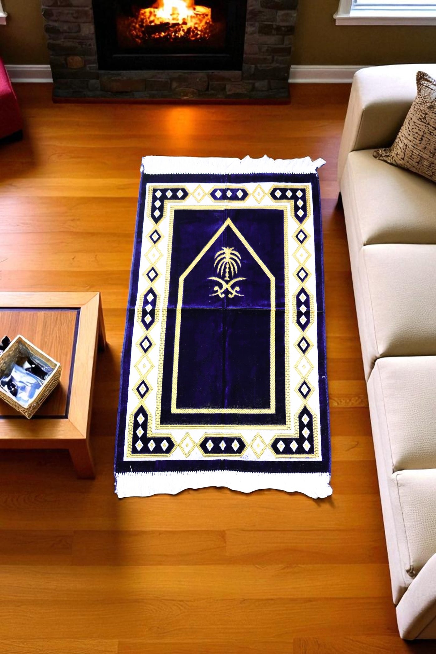 Prayer Mat(2) ( Made in Turkey ) | Medium Size (110 x 70cms)- NEW ARRIVALS!
