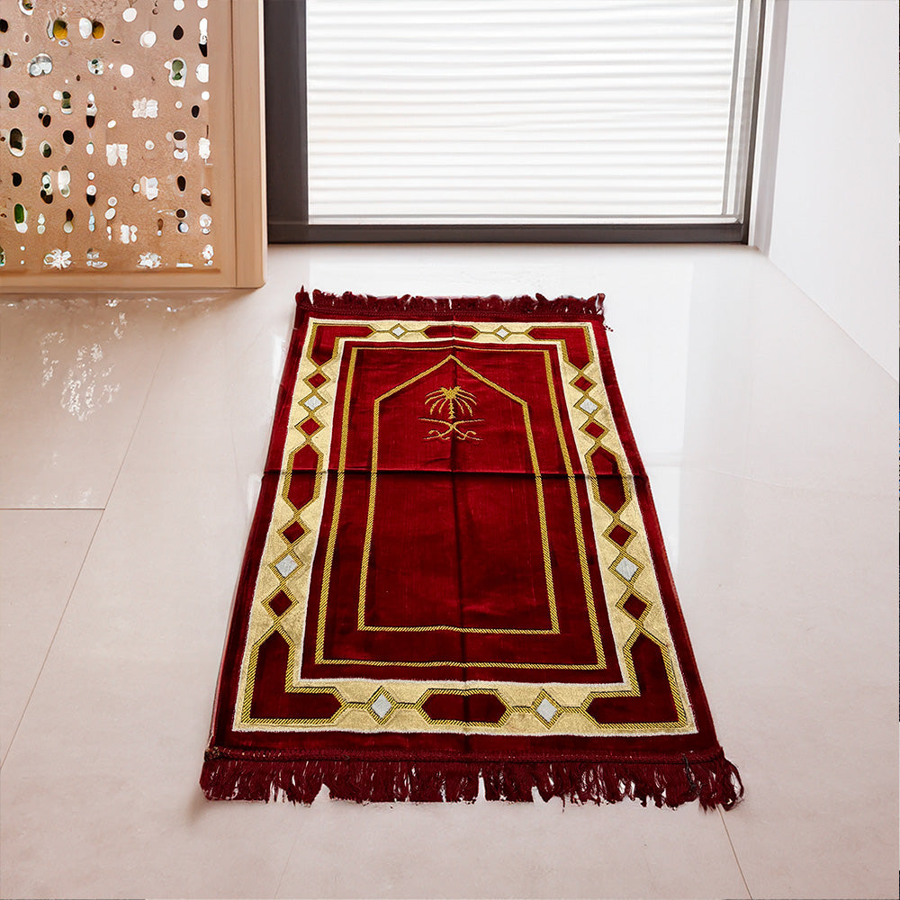 Prayer Mat ( Made in Turkey ) | Medium Size (110 x 70cms)