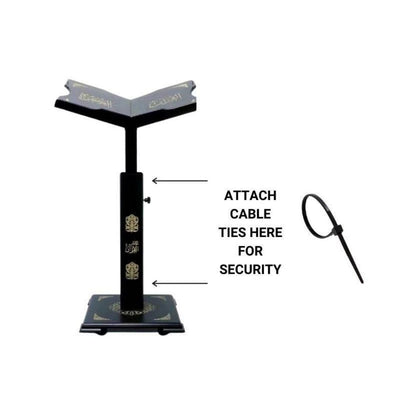 Adjustable Quran Stand With Wheels