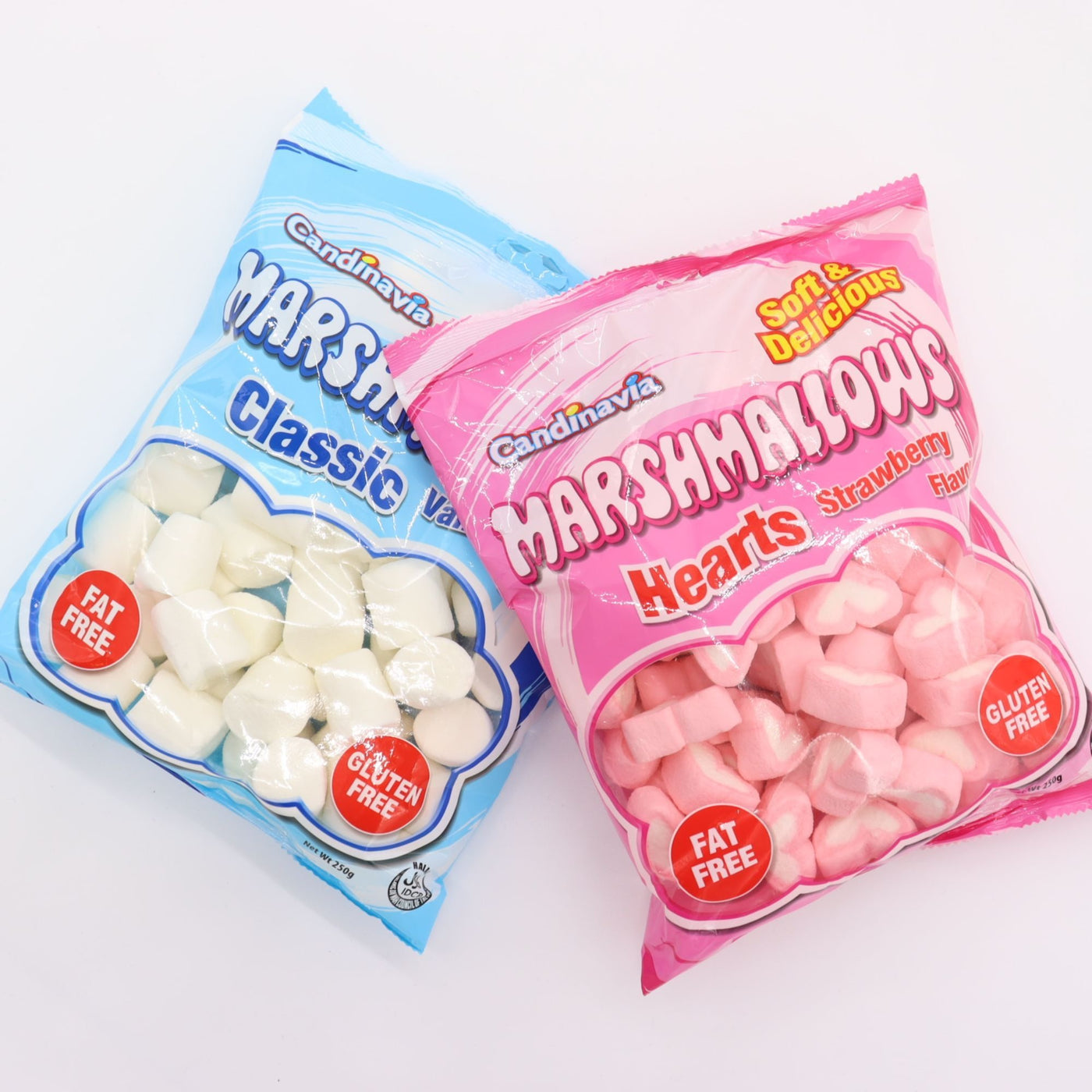 Marshmallows Hearts Strawberry Flavour